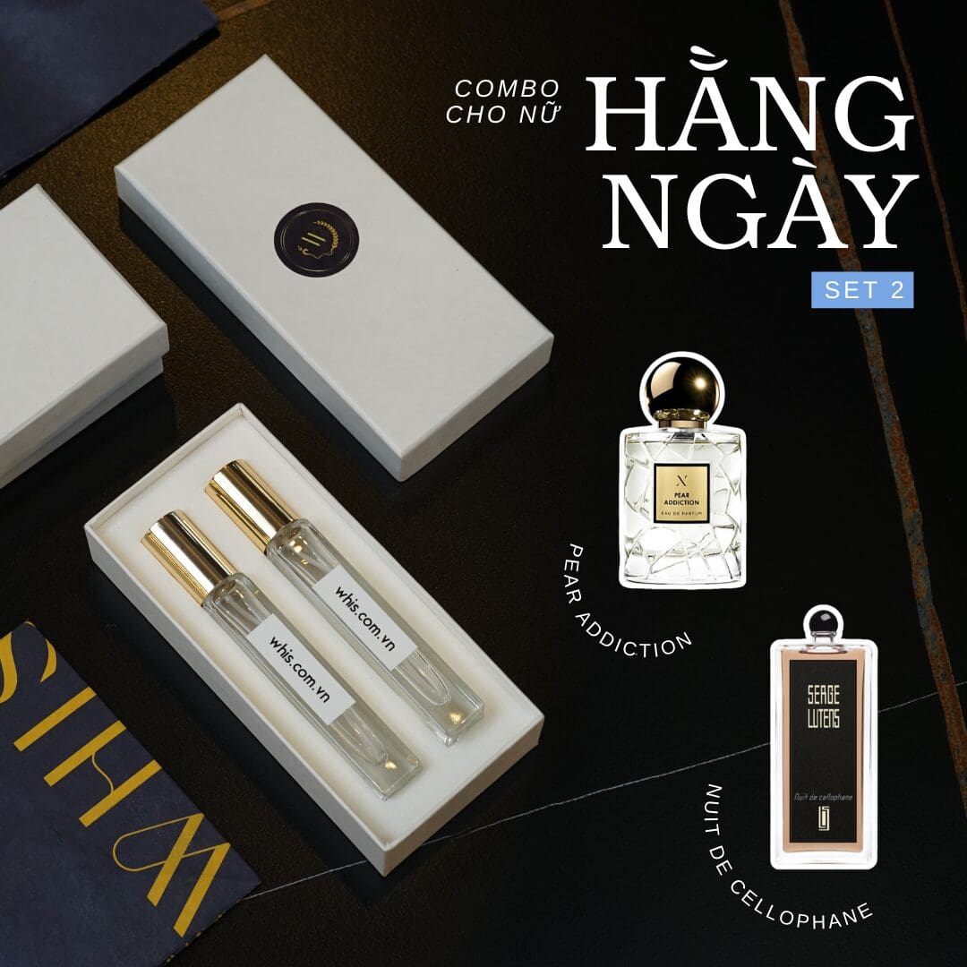 Daily Essential Duo For Women – Nước hoa dùng hằng ngày cho Nữ - set 2 Combo Nước Hoa Chiết Dùng Hằng Ngày Cho Nữ