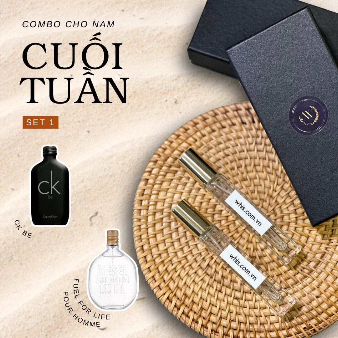 Combo Nước Hoa Đi chơi Cuối Tuần Cho Nam Combo Nước Hoa Đi chơi Cuối Tuần Cho Nam