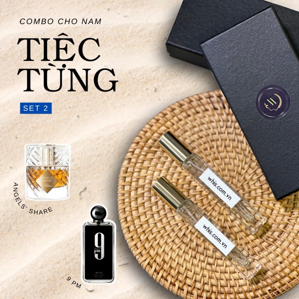 Combo Nước Hoa Đi Bar, Club cho Nam set 2