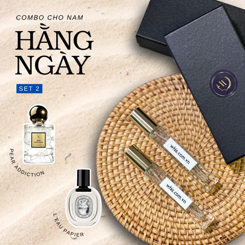 Combo Nước Hoa Chiết Dùng Hằng Ngày Cho Nam set - 2