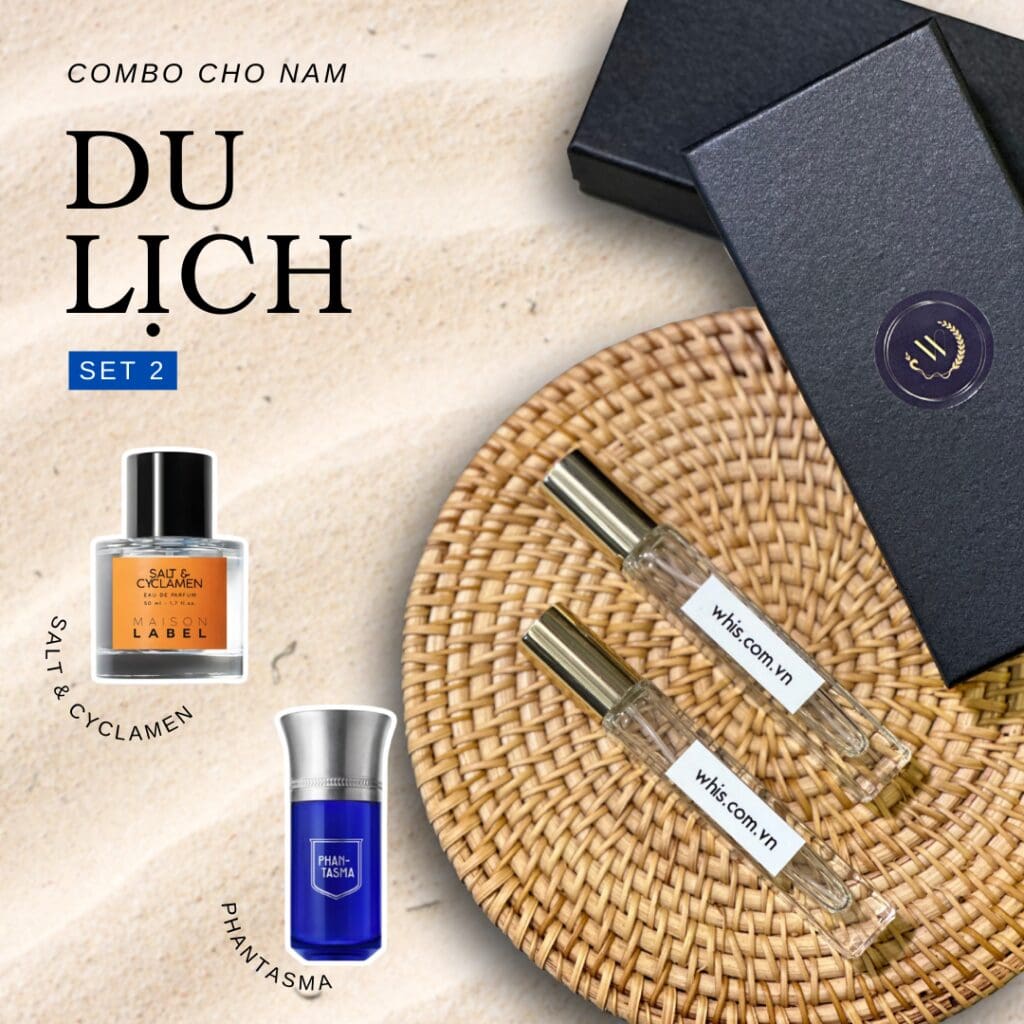 Combo Nước Hoa Đi Nghỉ Dưỡng Cho Nam