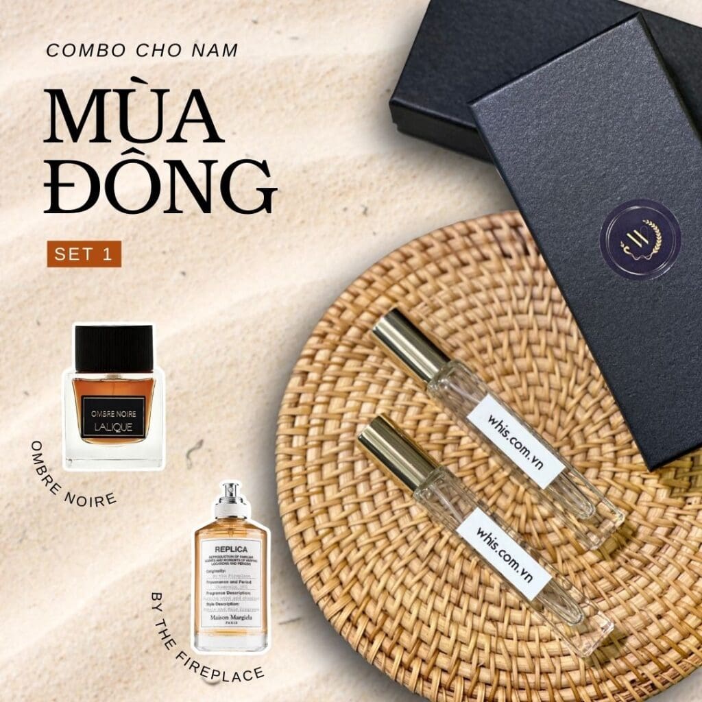 Combo Nước Hoa Mùa Đông Ấm Áp Cho Nam- set 1