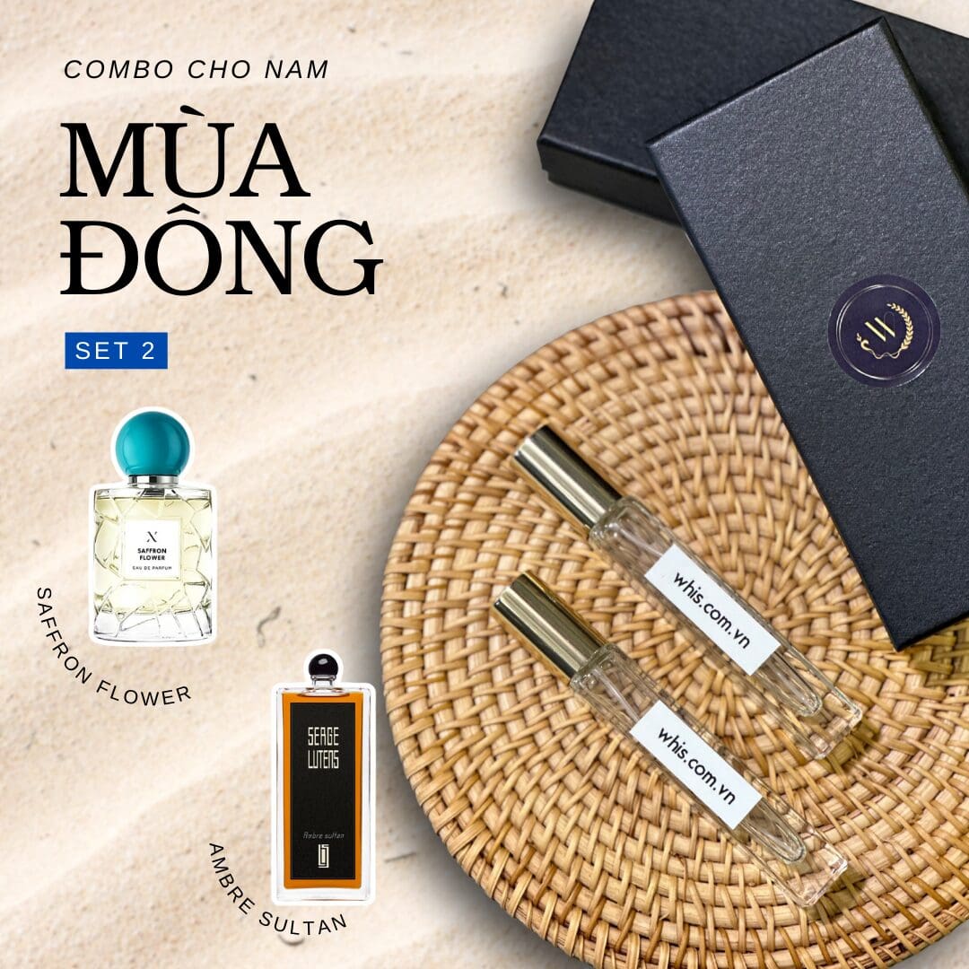 Combo Nước Hoa Ấm Áp Mùa Đông Cho Nam Nuoc hoa mua dong am ap cho Nam set 2