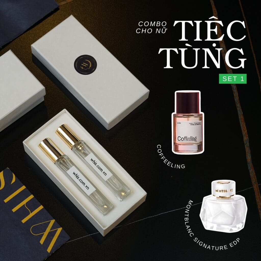 Combo Nước Hoa Đi Tiệc, Bar, Club Cho Nữ 2×10ml | Montblanc Signature EDP; Coffeeling - set 1